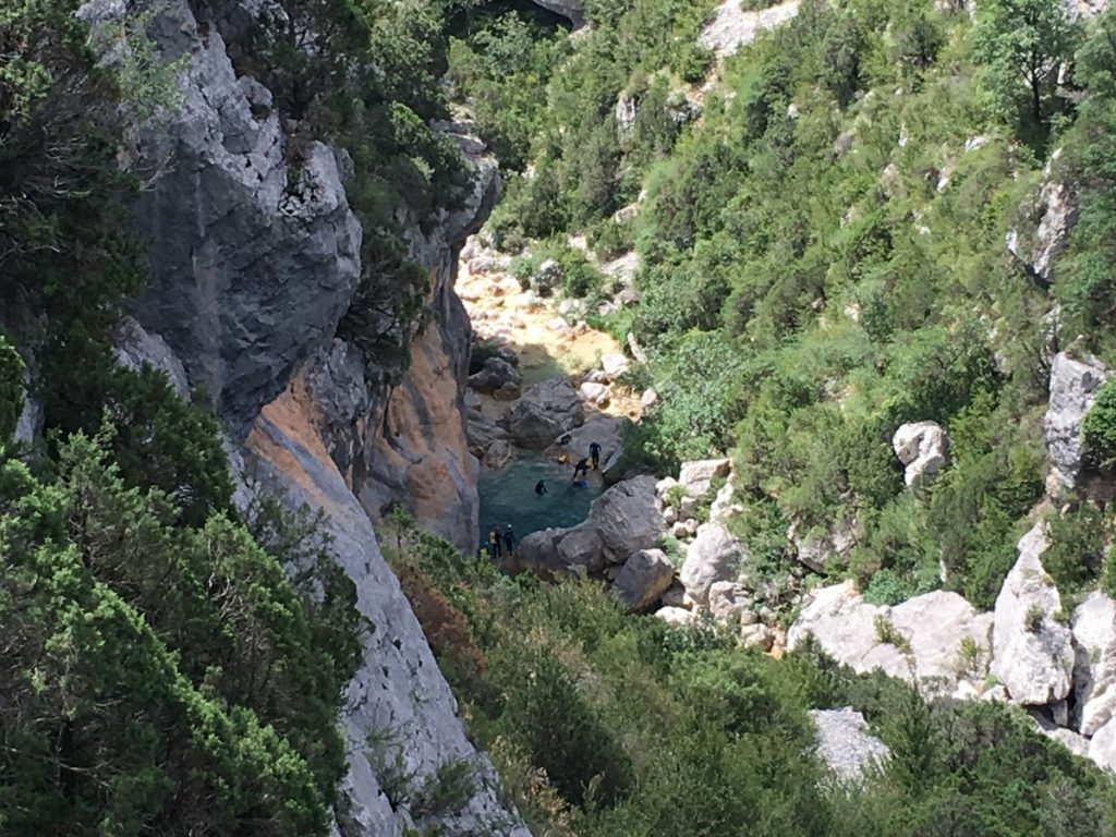 barranquismo en Sierra de Guara